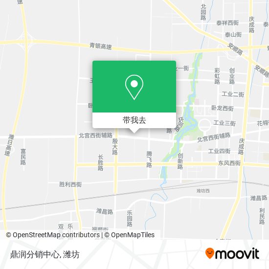 鼎润分销中心地图