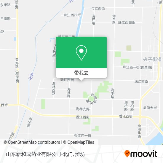 山东新和成药业有限公司-北门地图