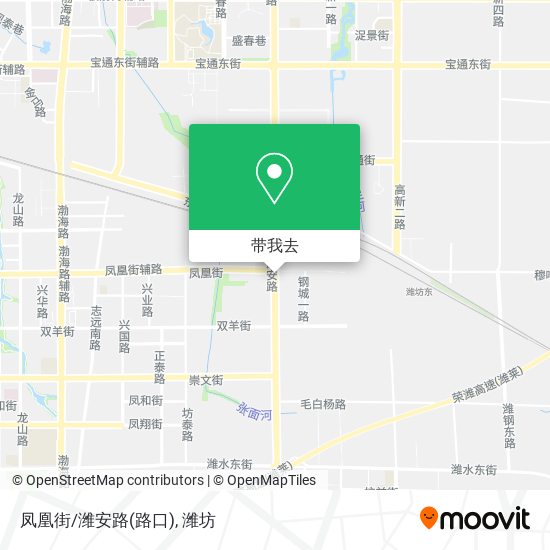 凤凰街/潍安路(路口)地图