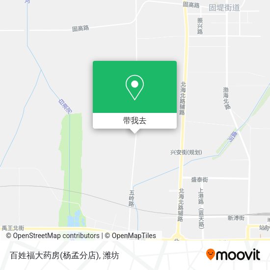 百姓福大药房(杨孟分店)地图