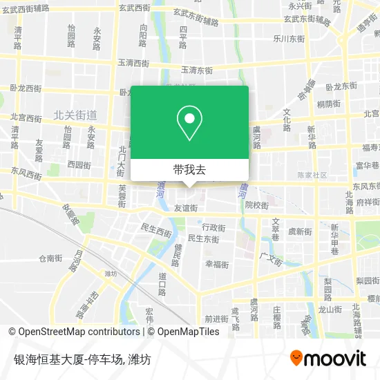 银海恒基大厦-停车场地图