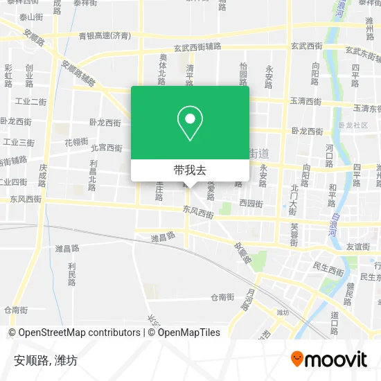 安顺路地图