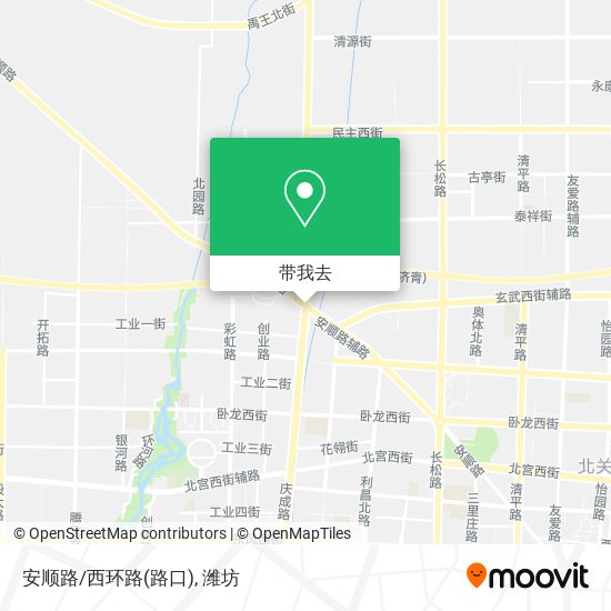 安顺路/西环路(路口)地图