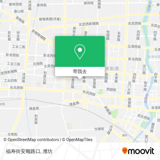 福寿街安顺路口地图