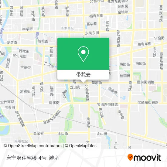 唐宁府住宅楼-4号地图