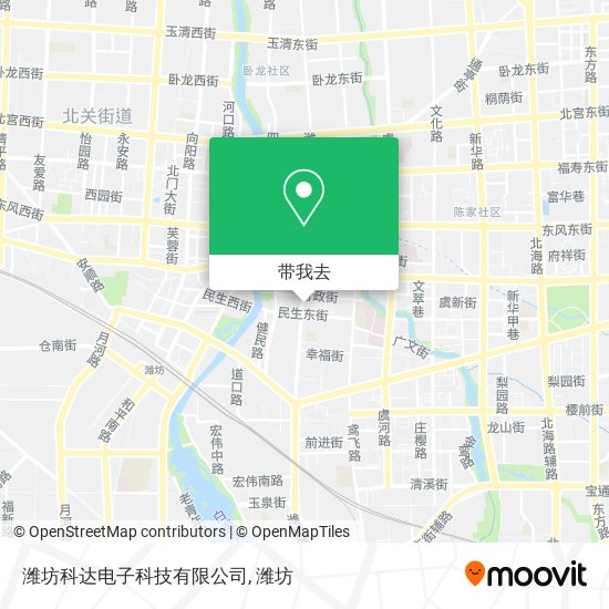 潍坊科达电子科技有限公司地图