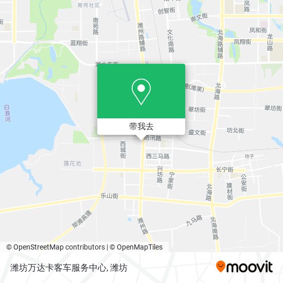 潍坊万达卡客车服务中心地图