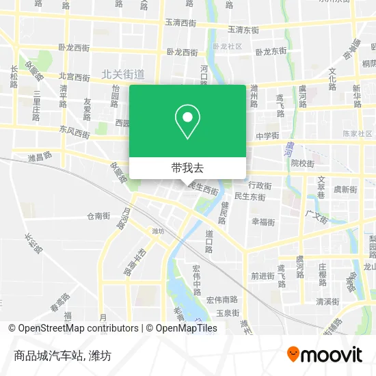 商品城汽车站地图
