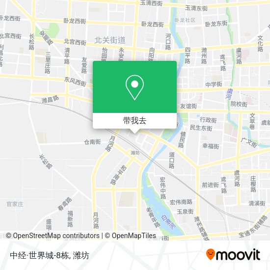 中经·世界城-8栋地图