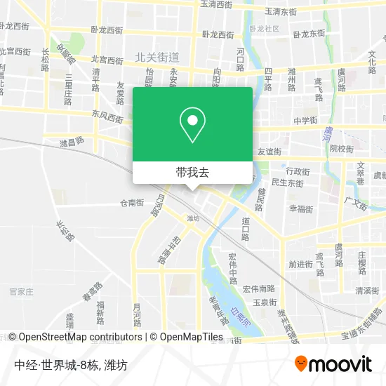 中经·世界城-8栋地图