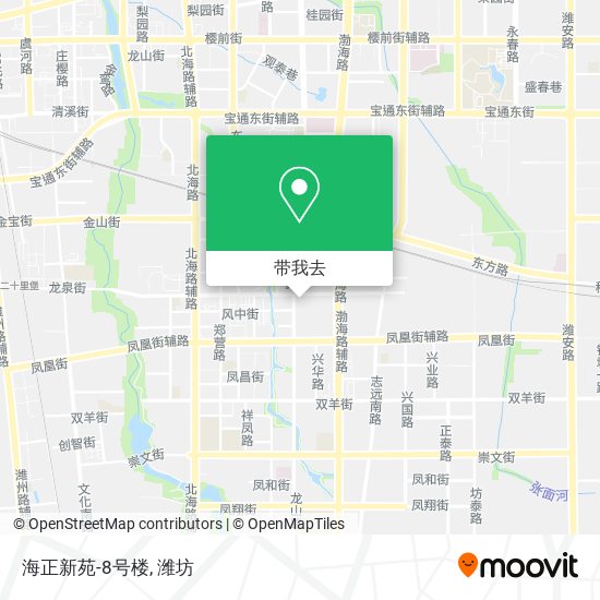 海正新苑-8号楼地图