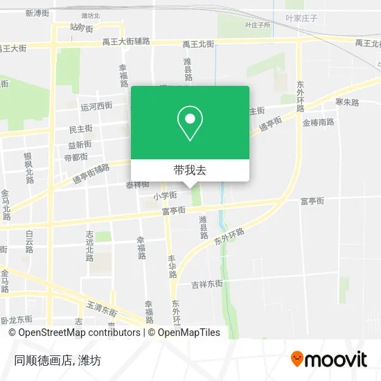 同顺德画店地图