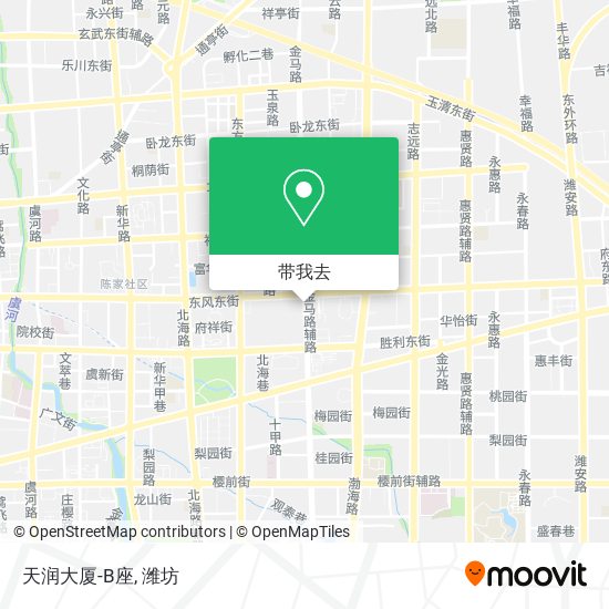 天润大厦-B座地图
