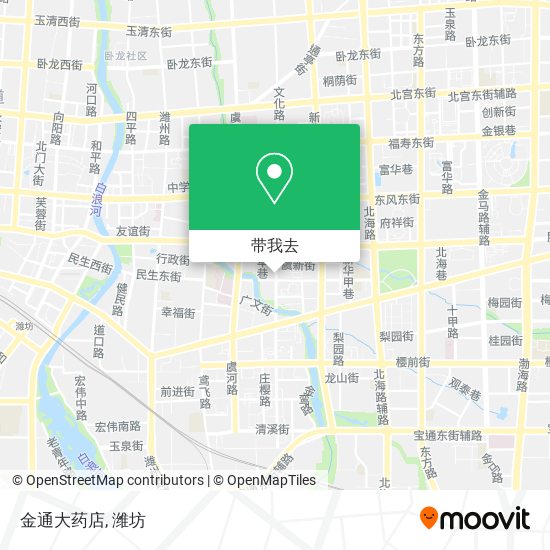 金通大药店地图