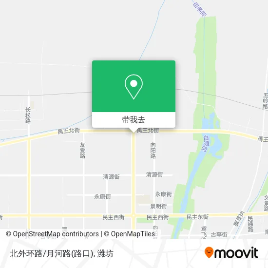 北外环路/月河路(路口)地图