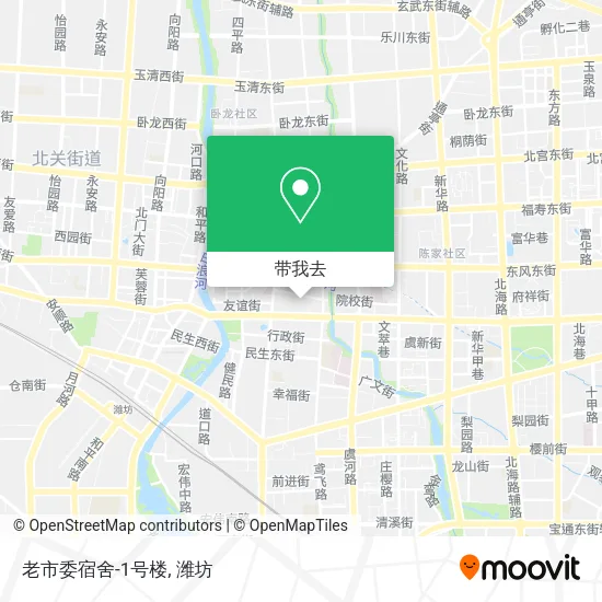 老市委宿舍-1号楼地图