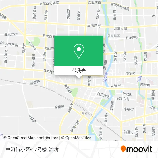 中河街小区-17号楼地图