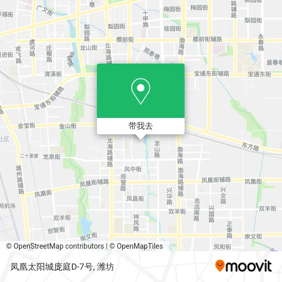 凤凰太阳城庞庭D-7号地图