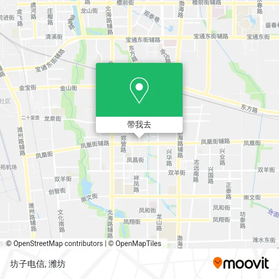 坊子电信地图