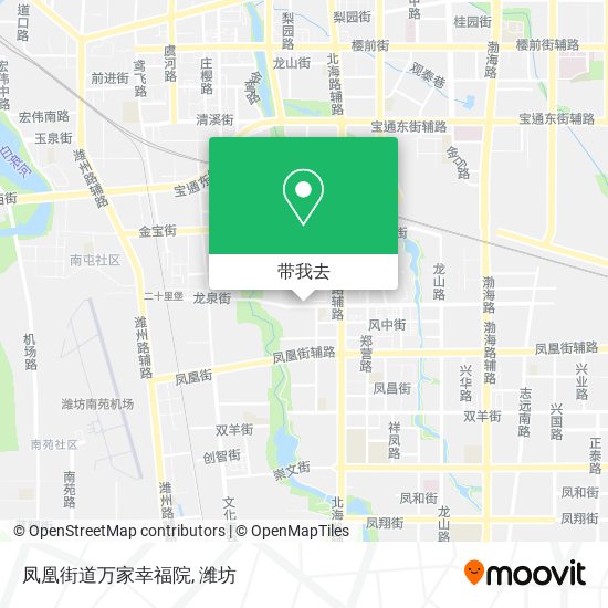 凤凰街道万家幸福院地图