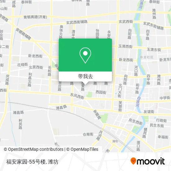 福安家园-55号楼地图