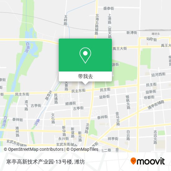 寒亭高新技术产业园-13号楼地图