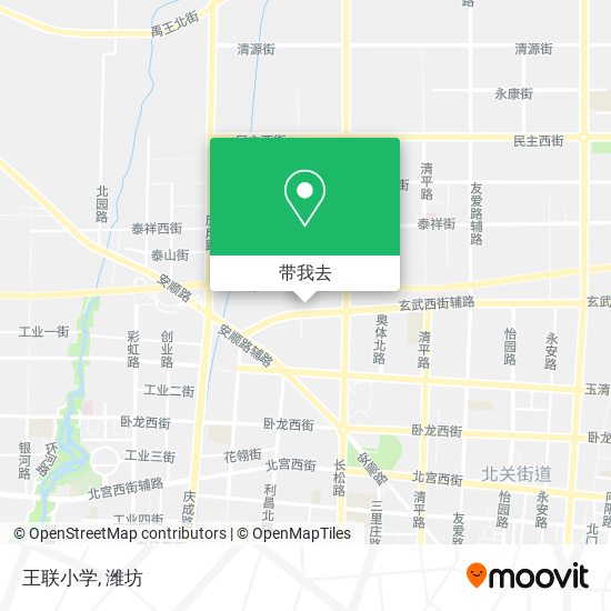 王联小学地图