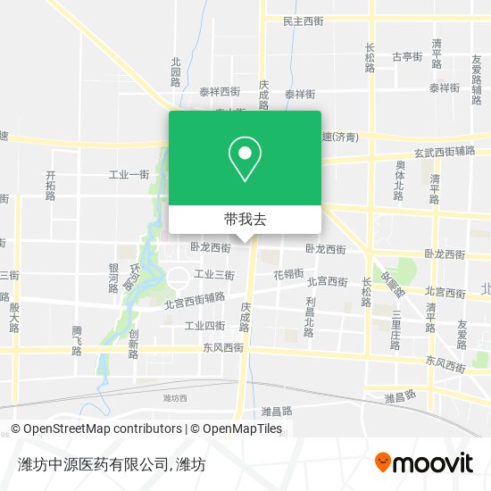 潍坊中源医药有限公司地图