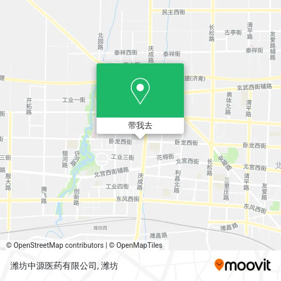 潍坊中源医药有限公司地图