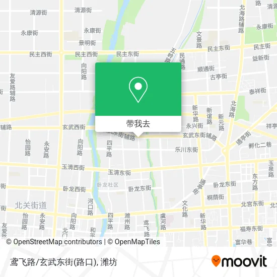 鸢飞路/玄武东街(路口)地图