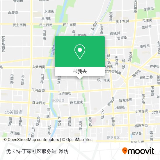 优卡特·丁家社区服务站地图