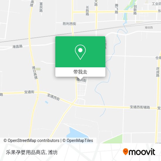 乐果孕婴用品商店地图
