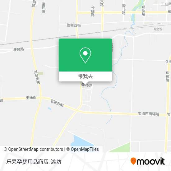 乐果孕婴用品商店地图