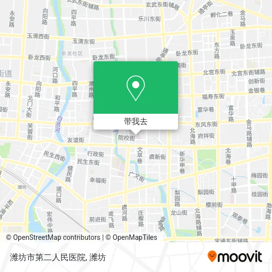 潍坊市第二人民医院地图