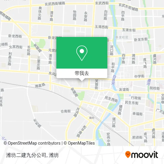 潍坊二建九分公司地图