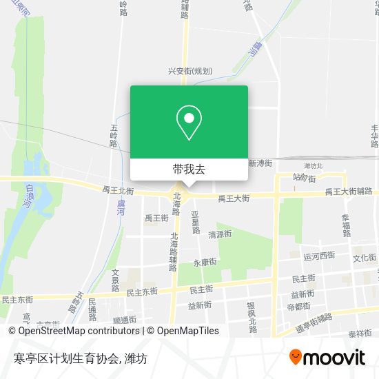 寒亭区计划生育协会地图