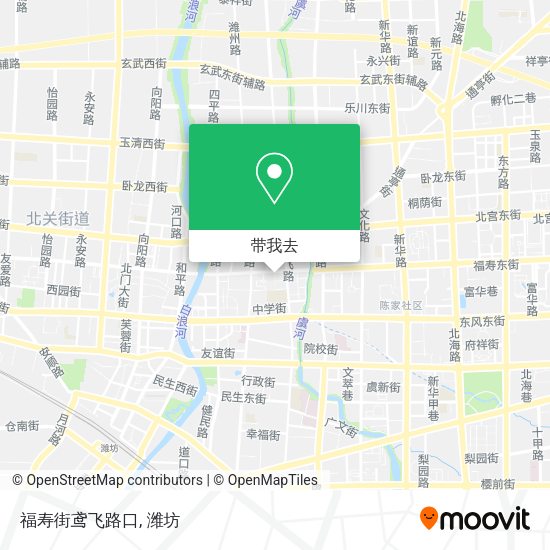 福寿街鸢飞路口地图