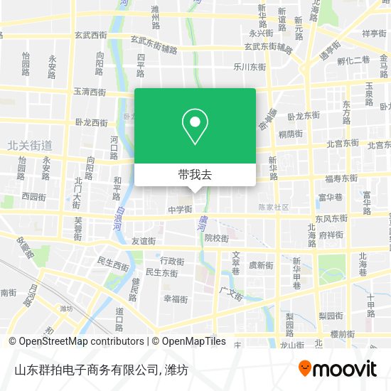 山东群拍电子商务有限公司地图