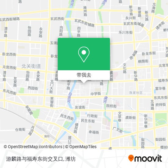游麟路与福寿东街交叉口地图