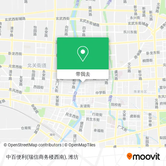 中百便利(瑞信商务楼西南)地图