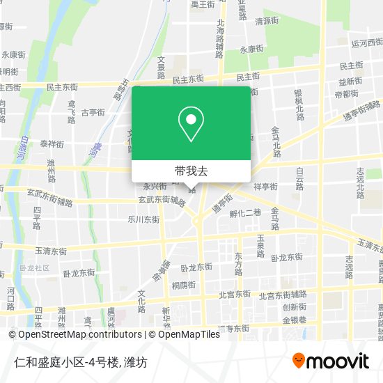 仁和盛庭小区-4号楼地图