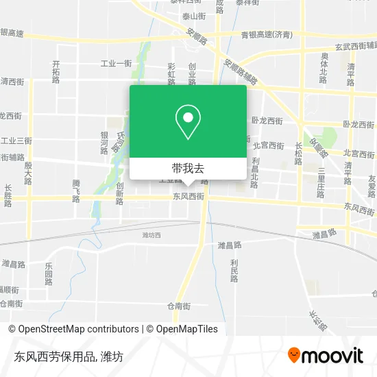 东风西劳保用品地图
