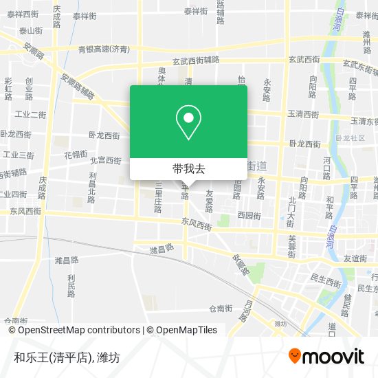 和乐王(清平店)地图