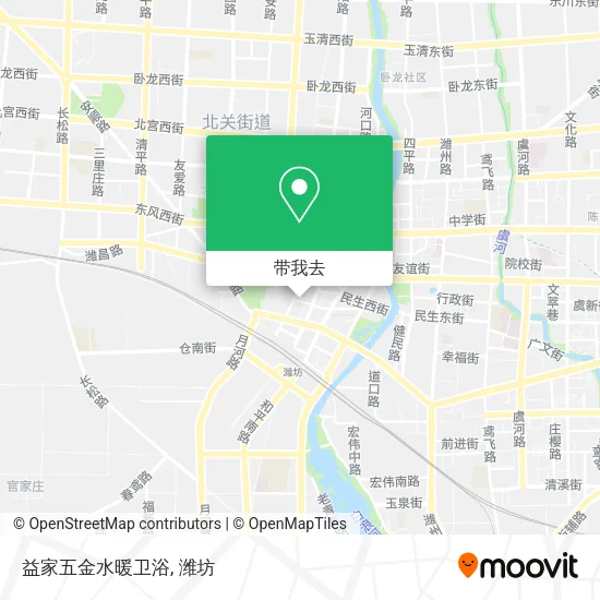 益家五金水暖卫浴地图