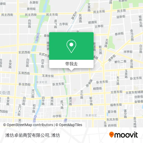 潍坊卓佑商贸有限公司地图