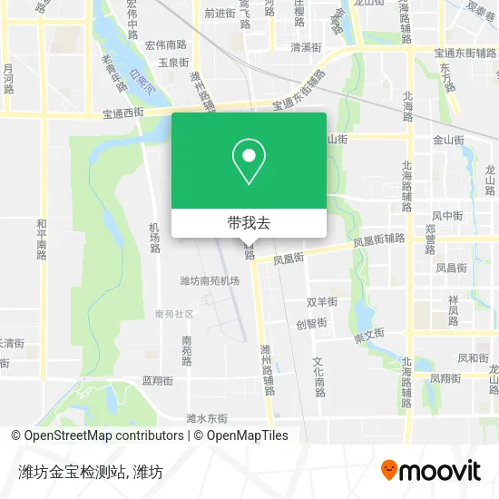 潍坊金宝检测站地图
