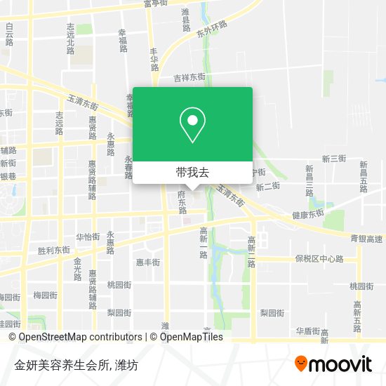 金妍美容养生会所地图
