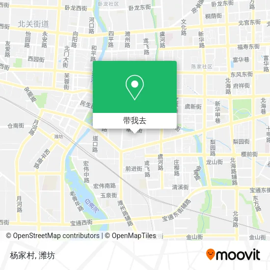杨家村地图