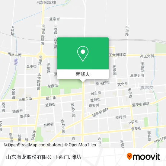 山东海龙股份有限公司-西门地图