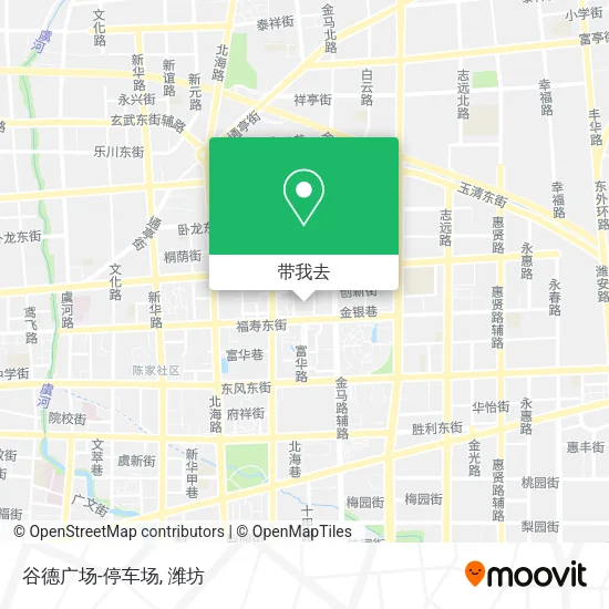 谷德广场-停车场地图